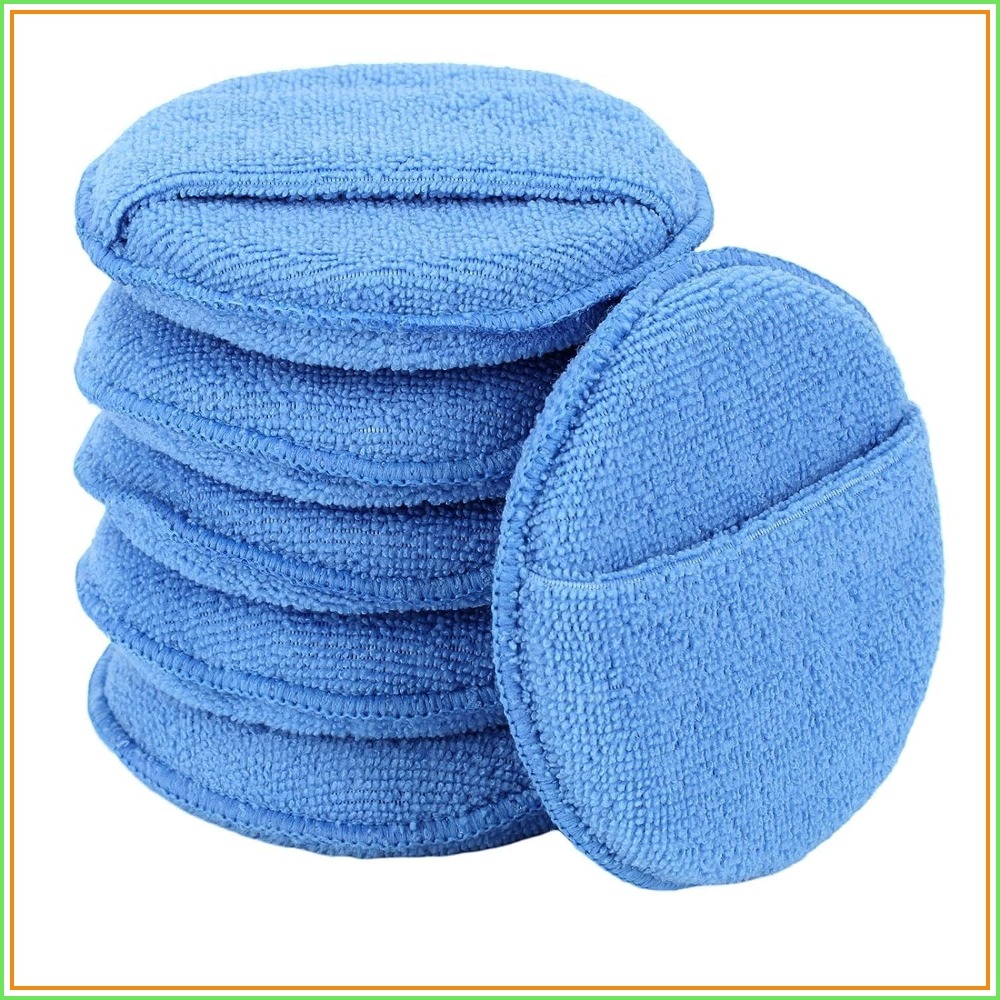 Wax Applicator Pad - Microfiber Wax Applicator Pads, Car Wax