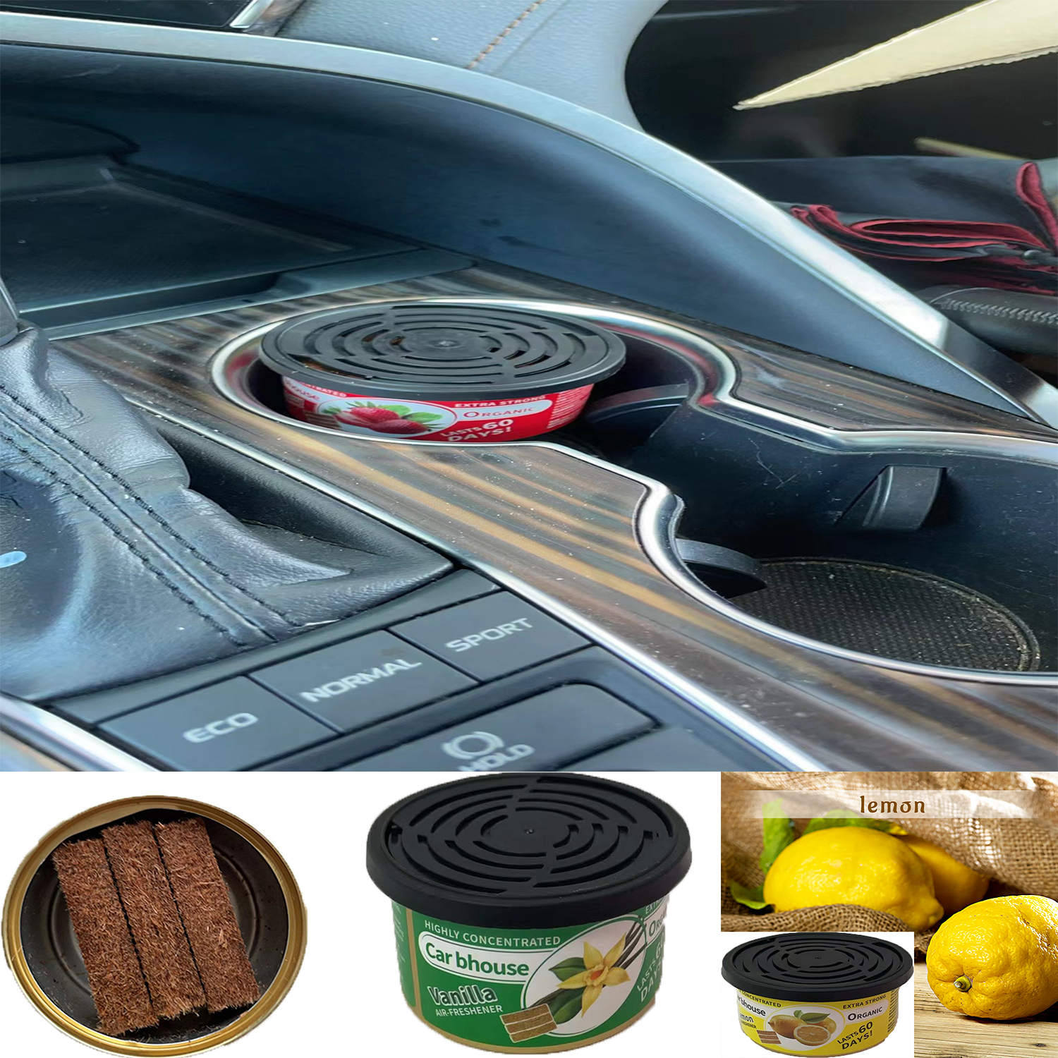 Odor Eliminator Car - Car Air Freshener: Coconut Scent |