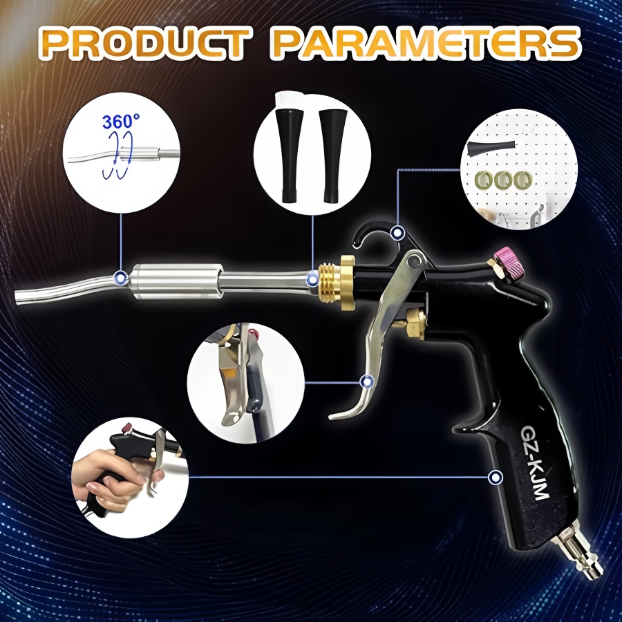 Air Blow Gun Car Interior Clea - Dirt Brush Interior avis et prix