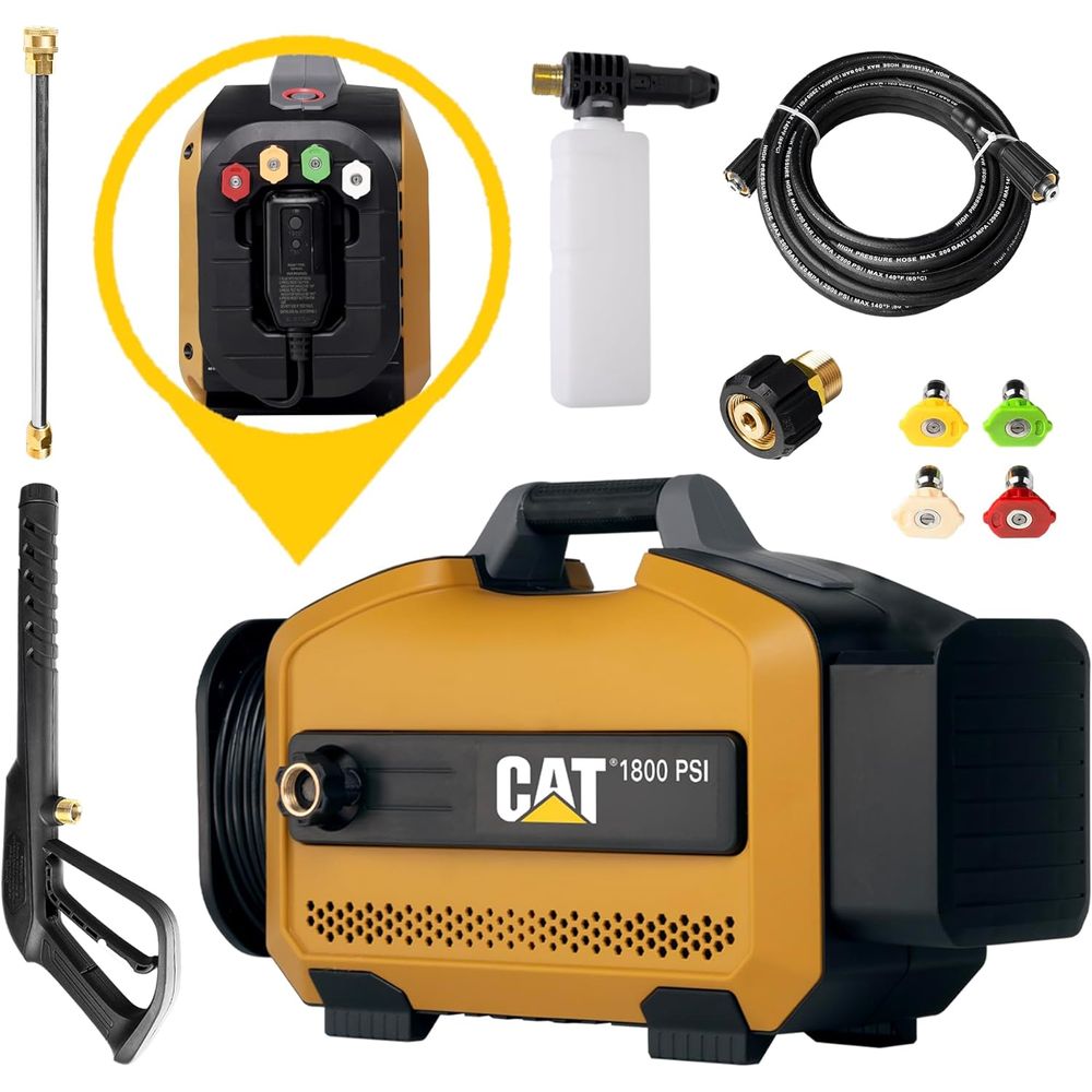 1800 PSI 2.0 GPM Electric Pres - Pressure Washer Foam Gun avis et prix