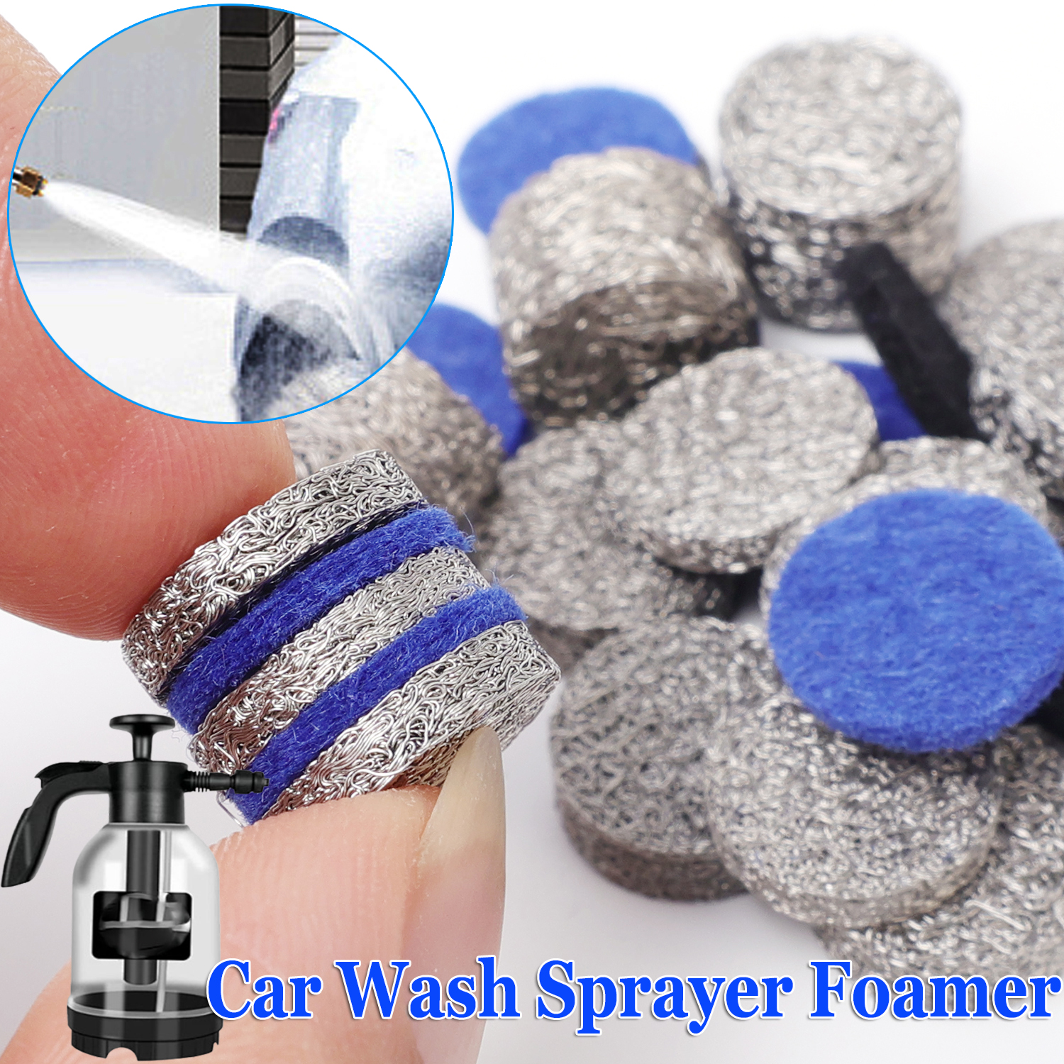 1/2/5pcs Foam Gun Nozzle Orifi - Pressure Washer Foam Gun avis et prix