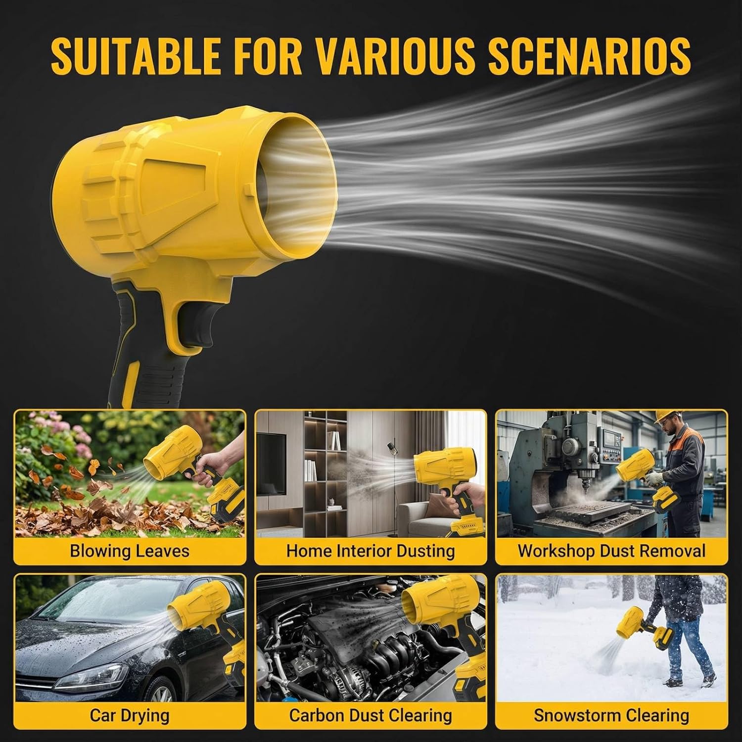 Wireless blower brushless turb - Dryer Car Blower avis et prix