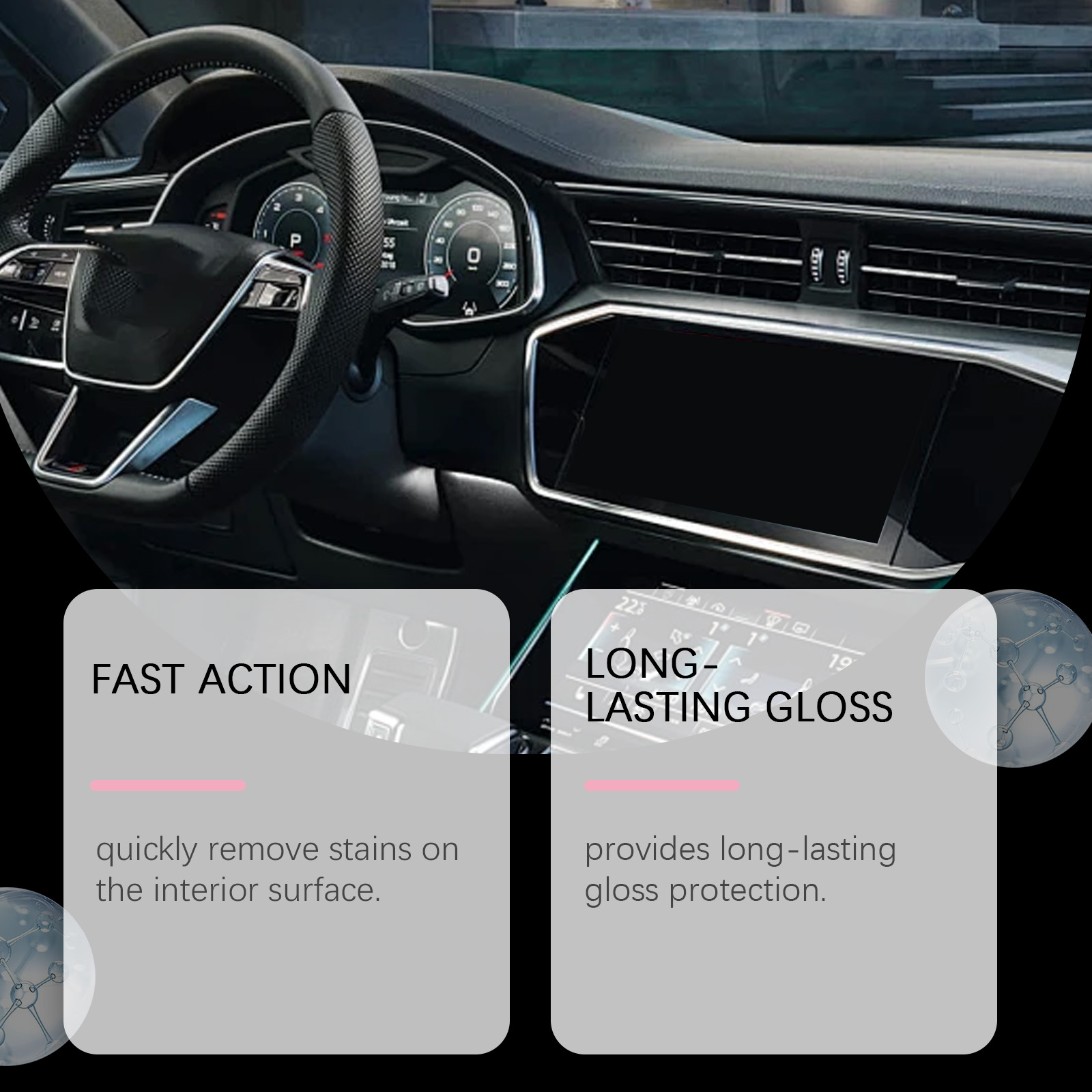 100ml Auto Interior Polish Car - Leather Cleaner Interior avis et prix