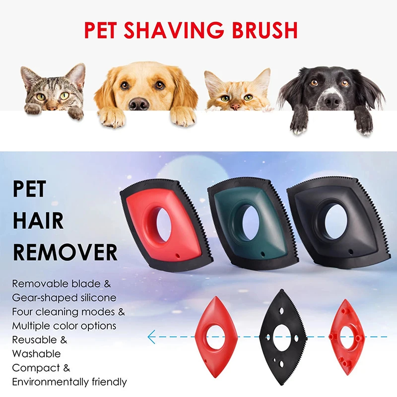 4 Modes Pet Hair Remover Comb  - Seat Cleaner Fabric avis et prix