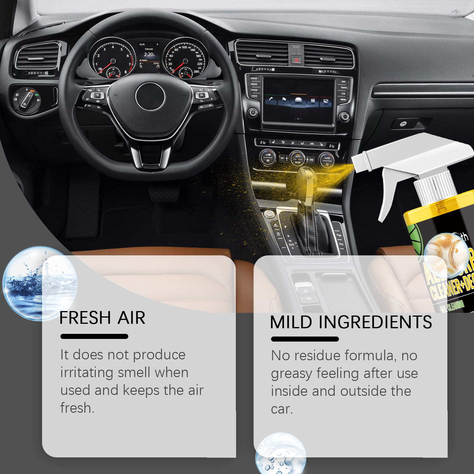 Auto Interior Cleaner Remove T - Leather Cleaner Interior avis et prix
