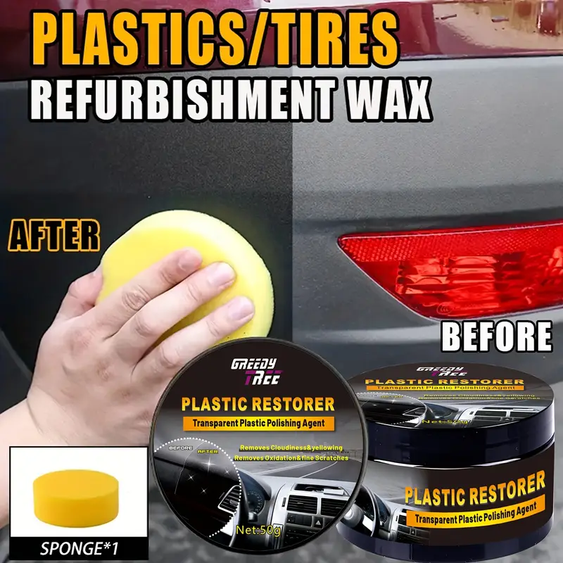 GREEDY TREE Automotive Plastic - Trim Restorer Plastic avis et prix