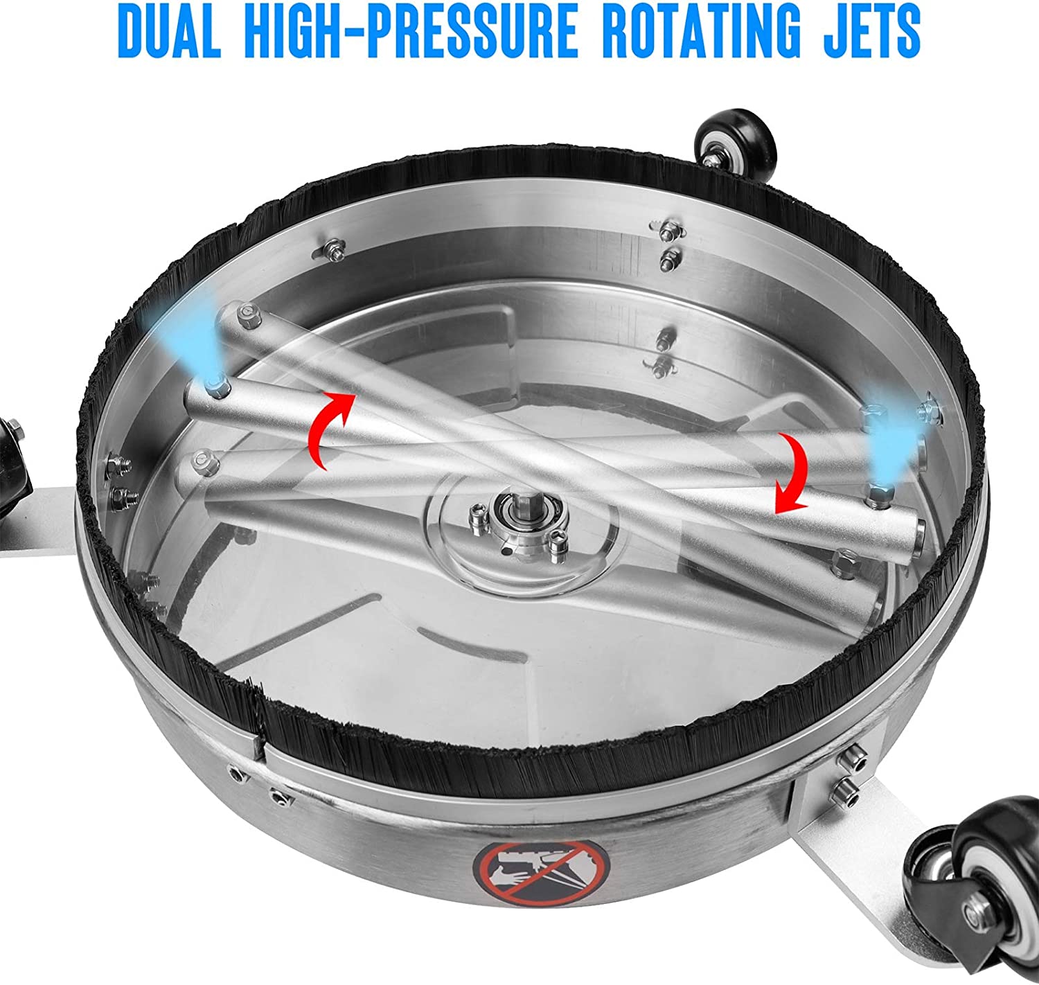 4000PSI 15 Inch Pressure Washe - Wheel Cleaner Alloy avis et prix