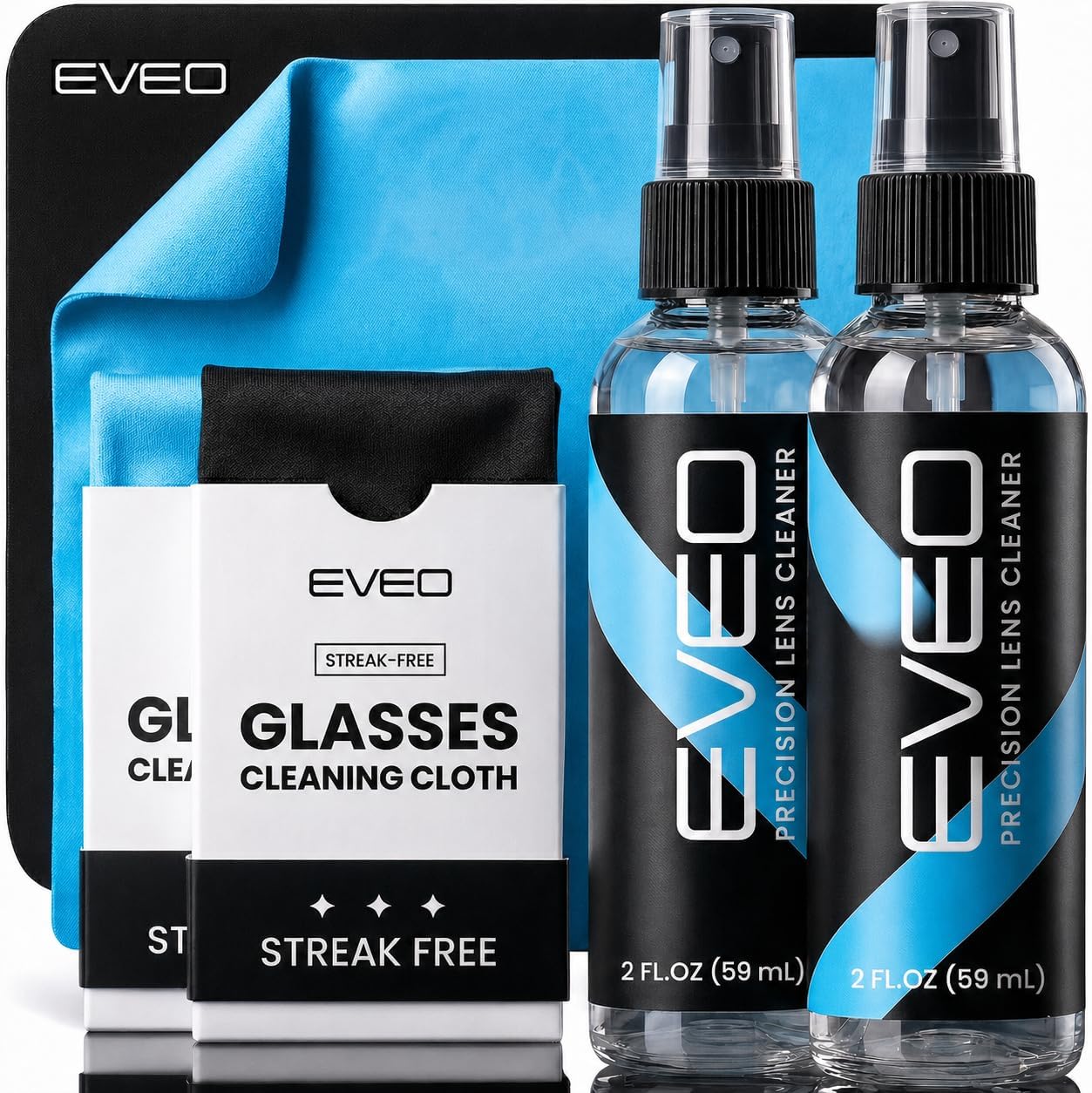 EVEO Glasses Cleaner Spray - E - Glass Cleaner Streak avis et prix