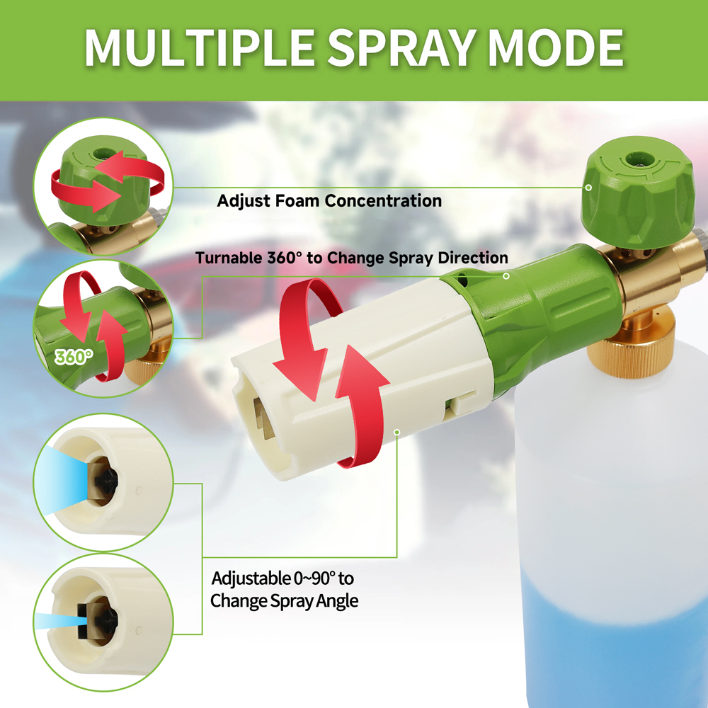 Aluminum Foam gun Lance Foam c - Foam Cannon Car Wash avis et prix