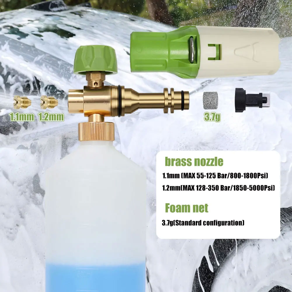 Aluminum Foam gun Lance Foam c - Foam Cannon Car Wash avis et prix