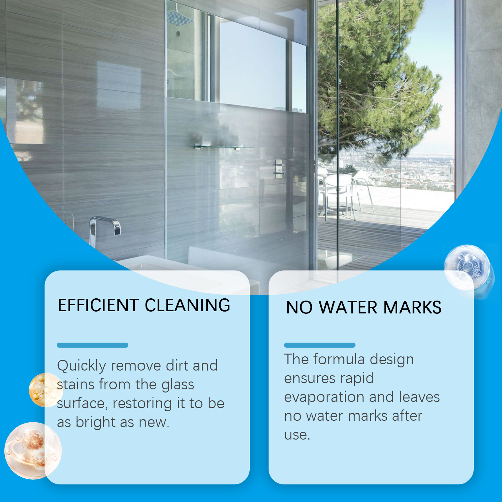 Foaming Glass Cleaner Spray St - Glass Cleaner Streak avis et prix