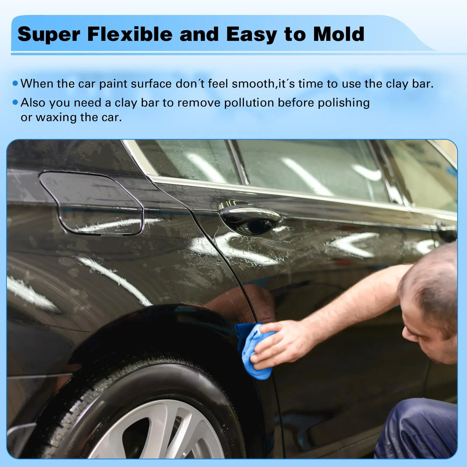 1-10Pcs Car Cleaning Clay Bar  - Clay Bar Lubricant avis et prix