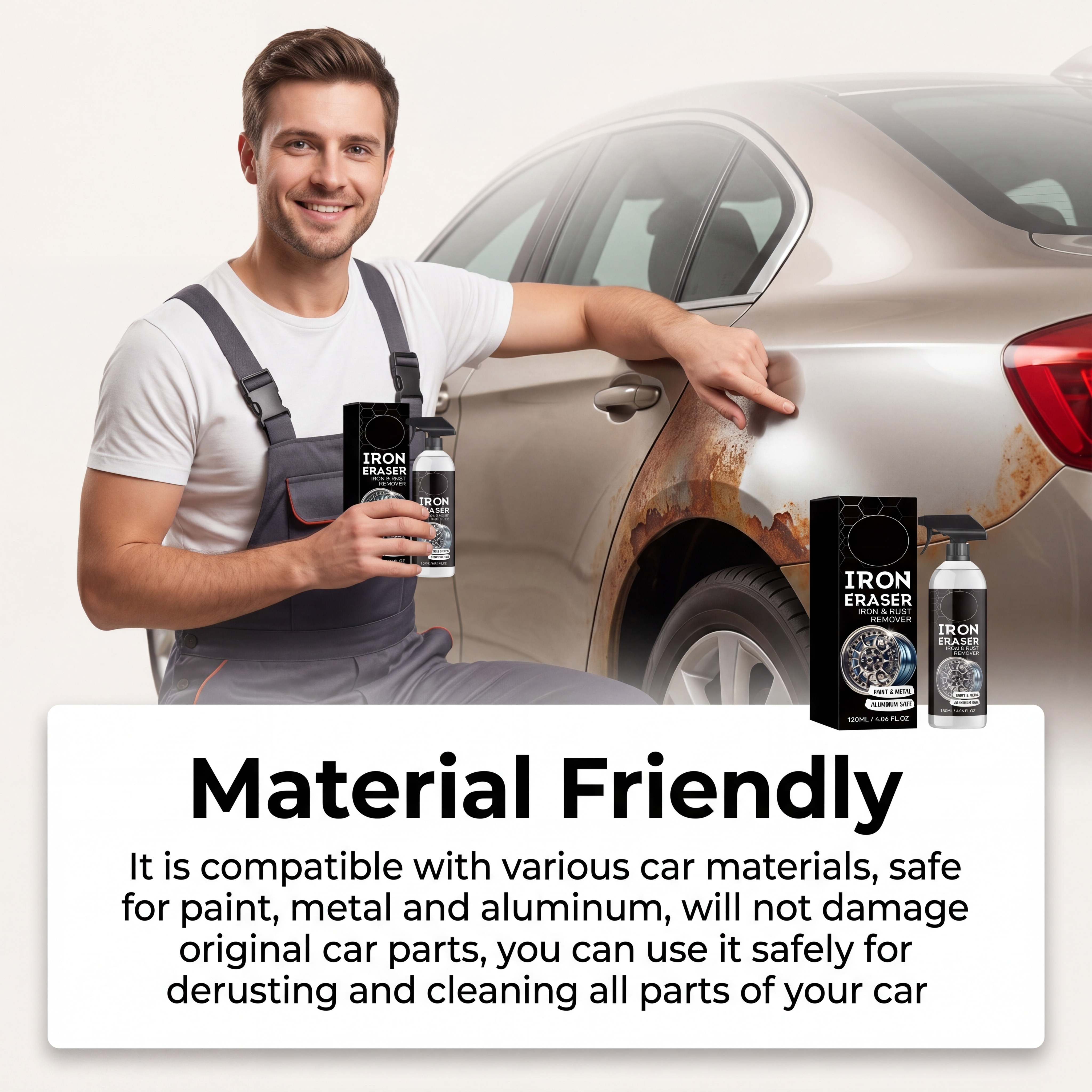 Car Rust Remover Spray Powerfu - Wheel Cleaner Alloy avis et prix