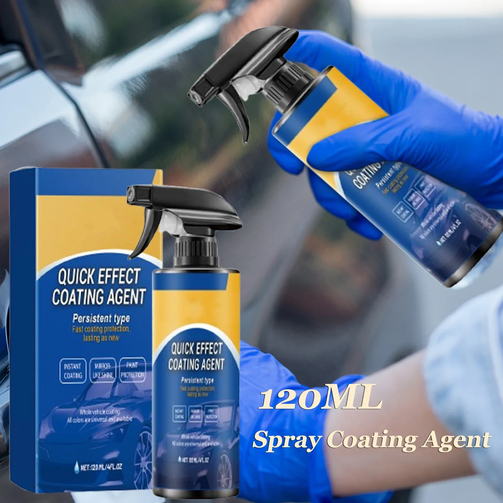 NEW Car Coating Spray Hydropho - Car Wax Ceramic Coating avis et prix