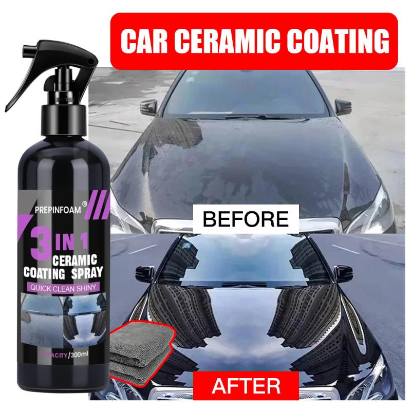 3 In 1 Car Ceramic Liquid Coat - Car Wax Ceramic Coating avis et prix