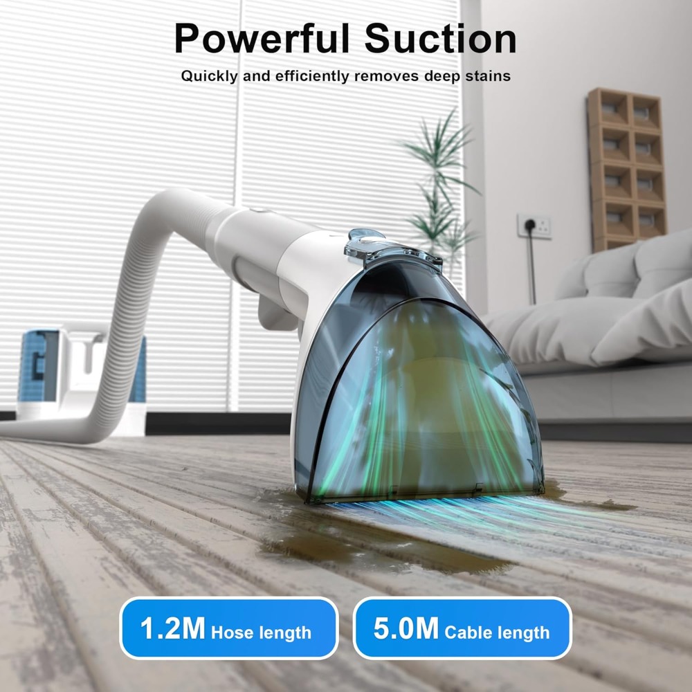 450W Carpet Cleaner Machine Up - Seat Cleaner Fabric avis et prix