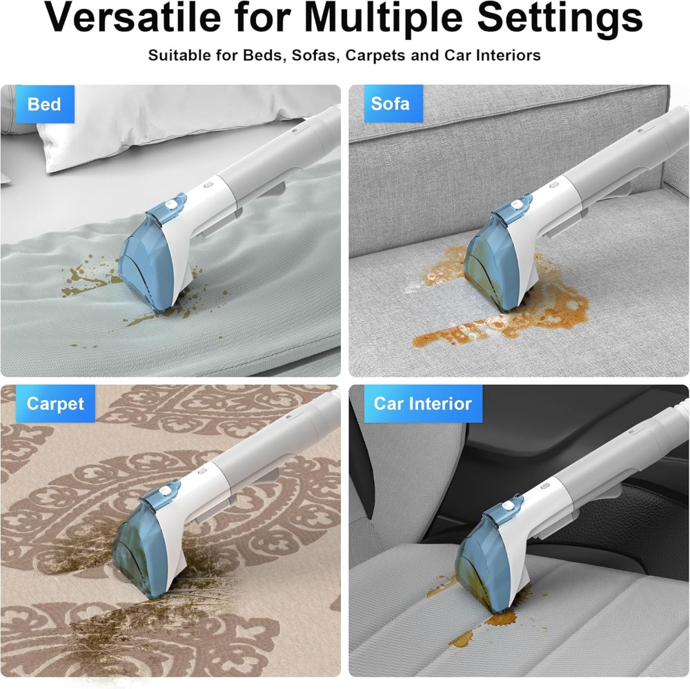 450W Carpet Cleaner Machine Up - Seat Cleaner Fabric avis et prix