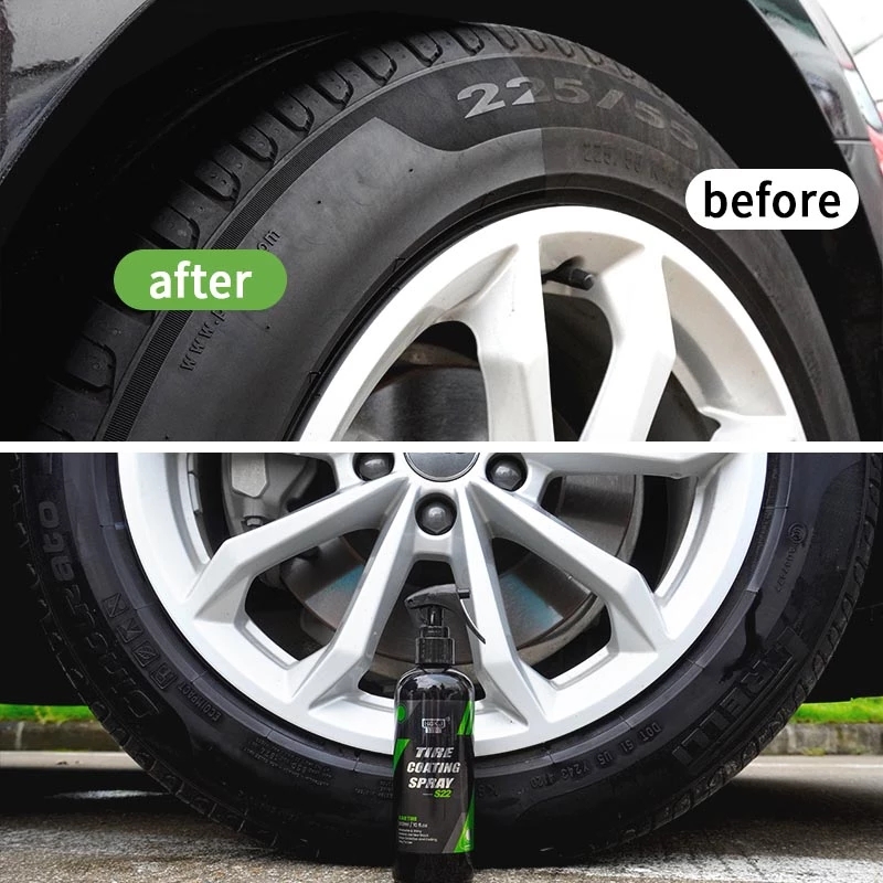 2026 Hot Tyre Gloss Tire Coati - Tire Shine Spray Sealant avis et prix