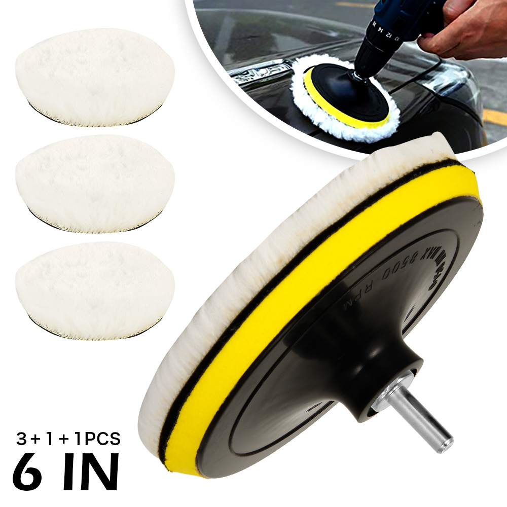 5pcs Car Polishing Pads Set 6  - Polish Pad Set Buffer avis et prix