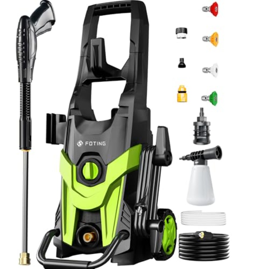 Power waher 4300PSI with 4 Qui - Foam Cannon Car Wash avis et prix