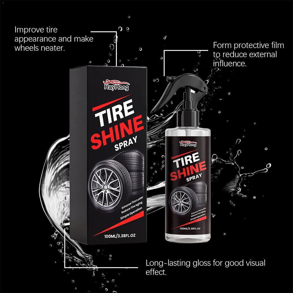 Tyre Gloss Tire Coating Spray  - Tire Shine Spray Sealant avis et prix