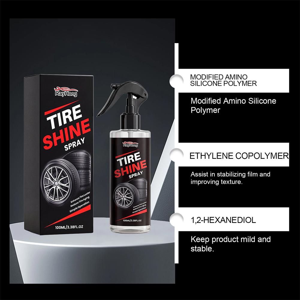 Tyre Gloss Tire Coating Spray  - Tire Shine Spray Sealant avis et prix