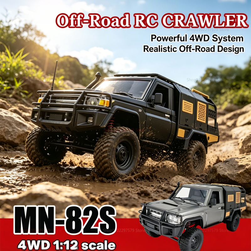 MN82 MN82S RC Crawler Truck 1/ - Dirt Brush Interior avis et prix