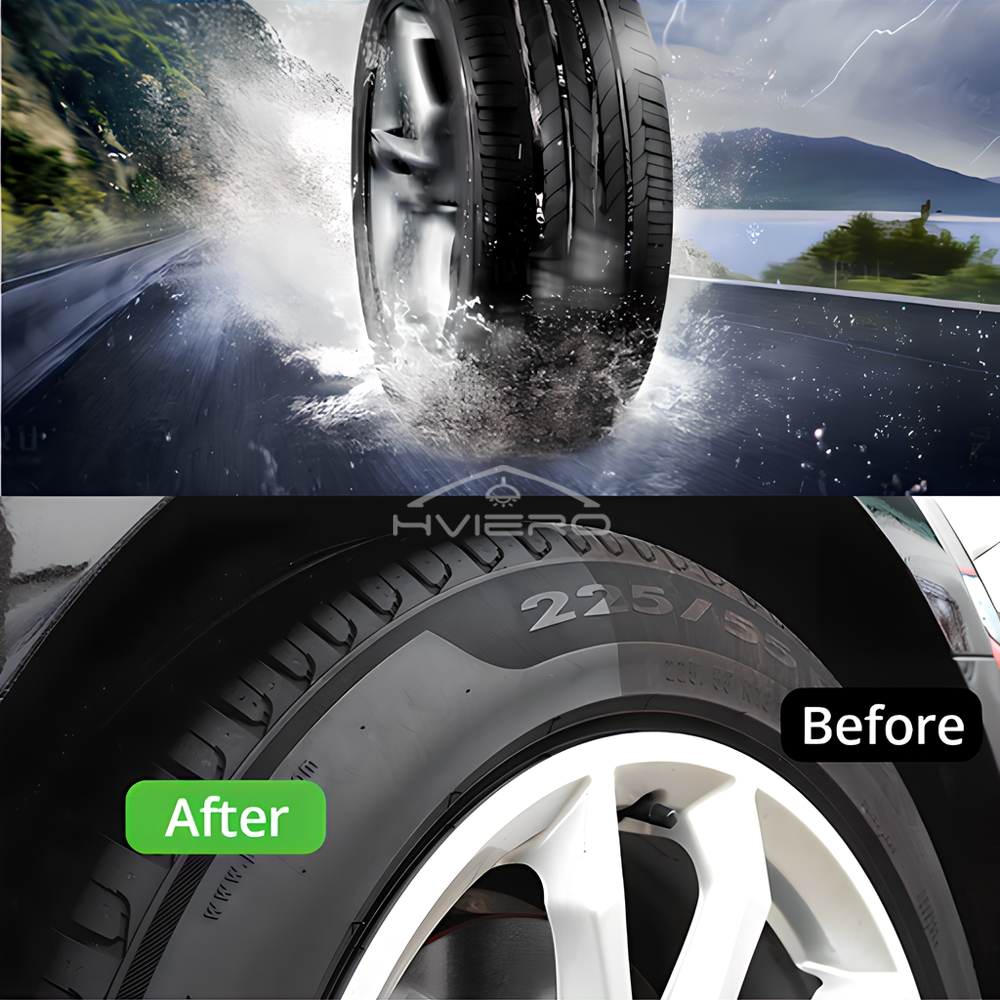Tyre Gloss HVIERO S22 Tire Coa - Tire Shine Spray Sealant avis et prix