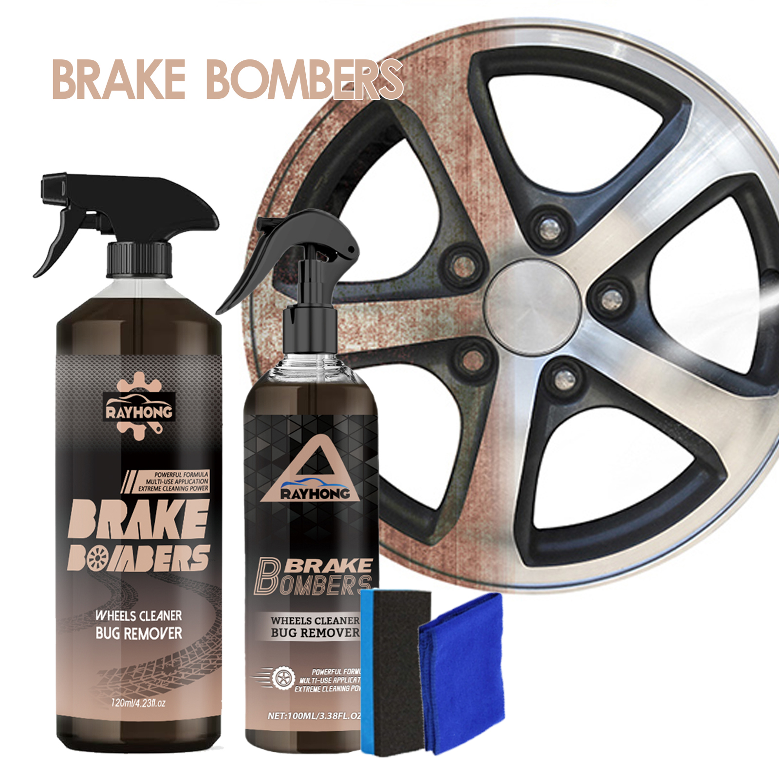 Car Wheel&Tire Cleaner - Brake - Wheel Cleaner Alloy avis et prix