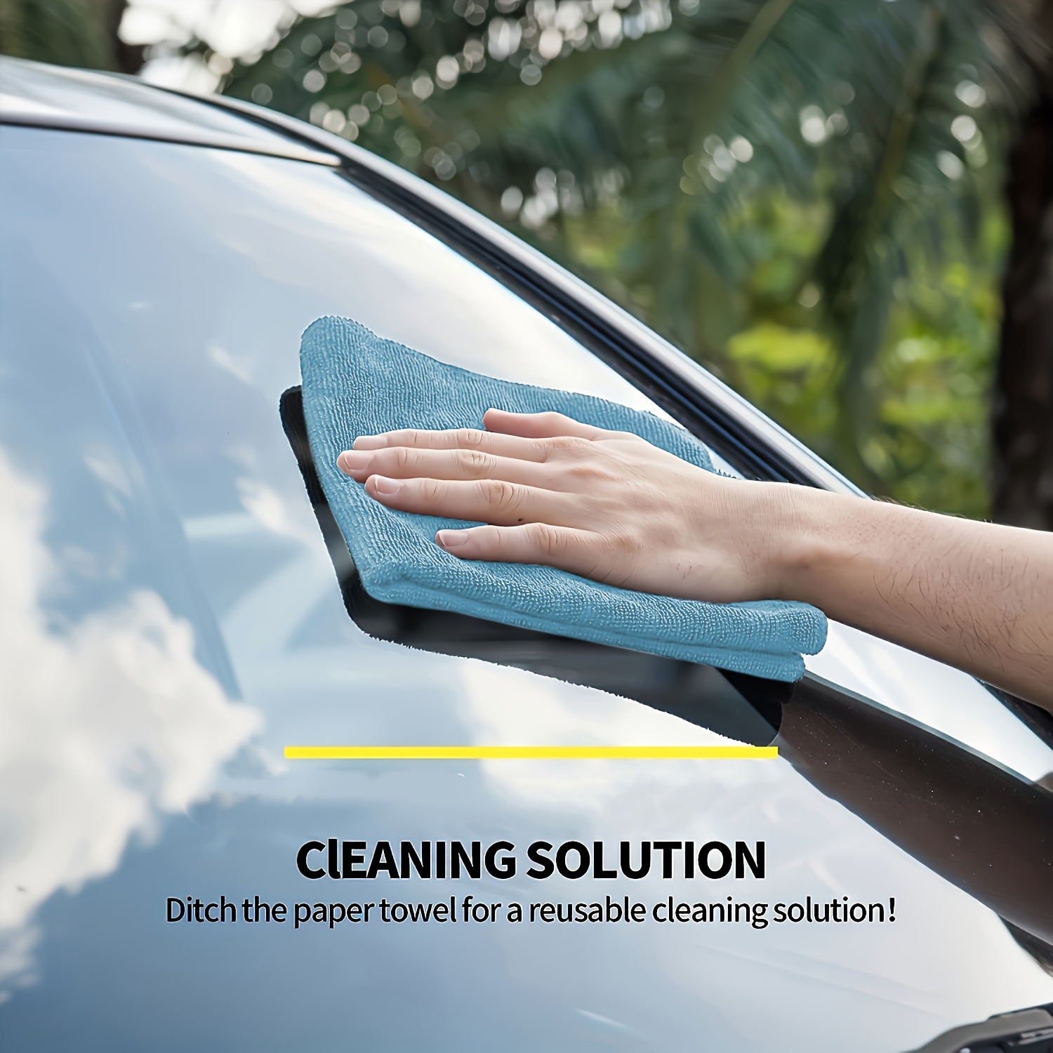 1-50pcs Light Blue Microfiber  - Microfiber Towel Detailing avis et prix