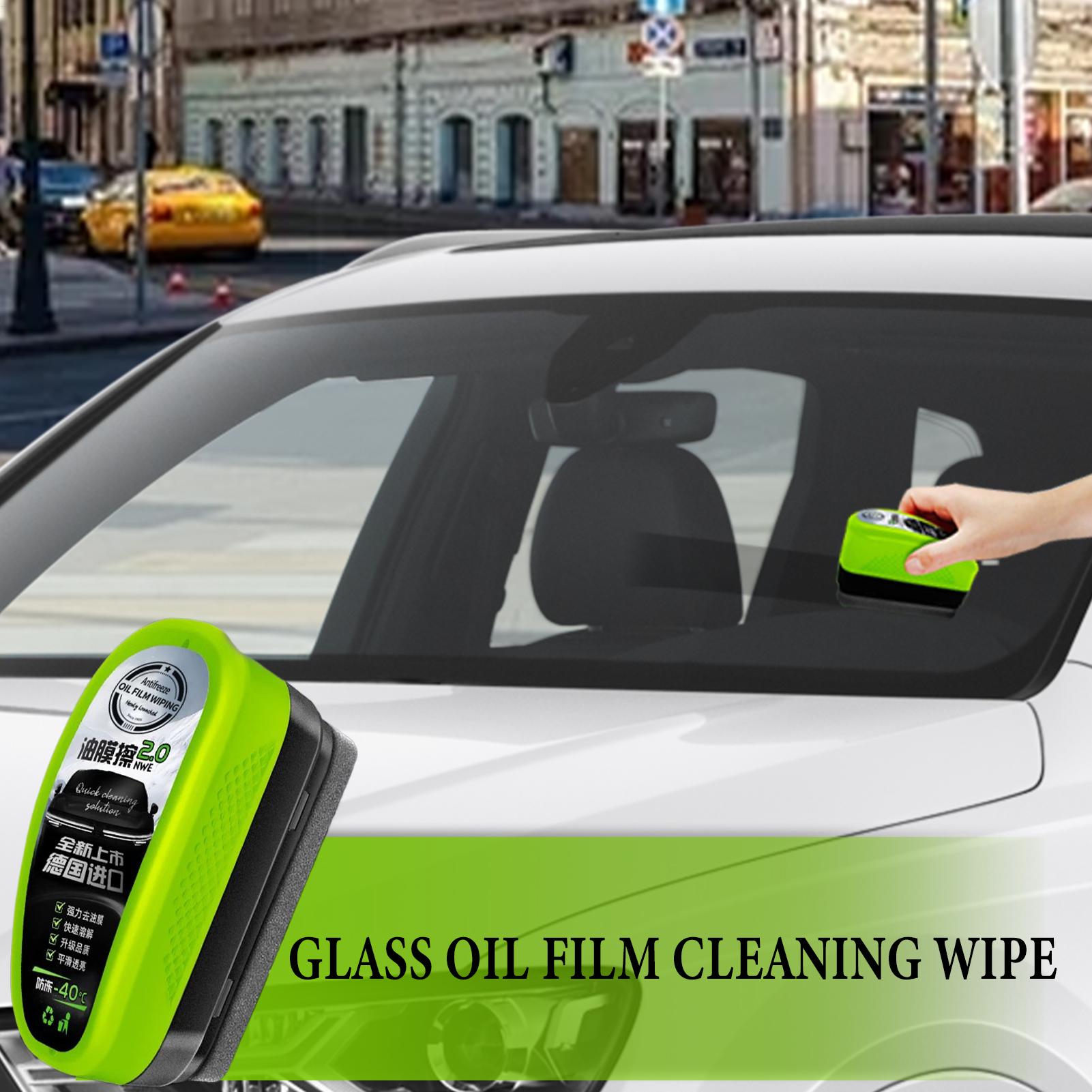 Car Glass Oil Film Remover Aut - Car Cleaning Brush avis et prix