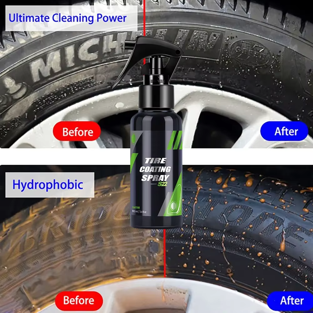 S22 Black Car Tire Blackening  - Car Wax Ceramic Coating avis et prix