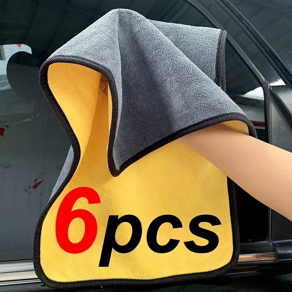 1/2/6pcs Microfiber Cleaning T - Interior Detailing Kit avis et prix