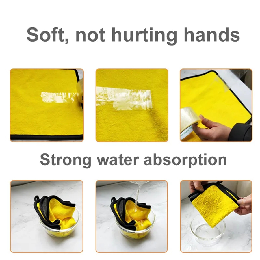 1/2/6pcs Microfiber Cleaning T - Interior Detailing Kit avis et prix