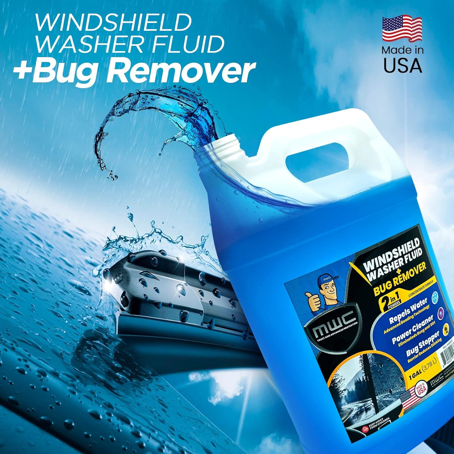 Windshield Washer Fluid, Ready - Glass Cleaner Streak avis et prix