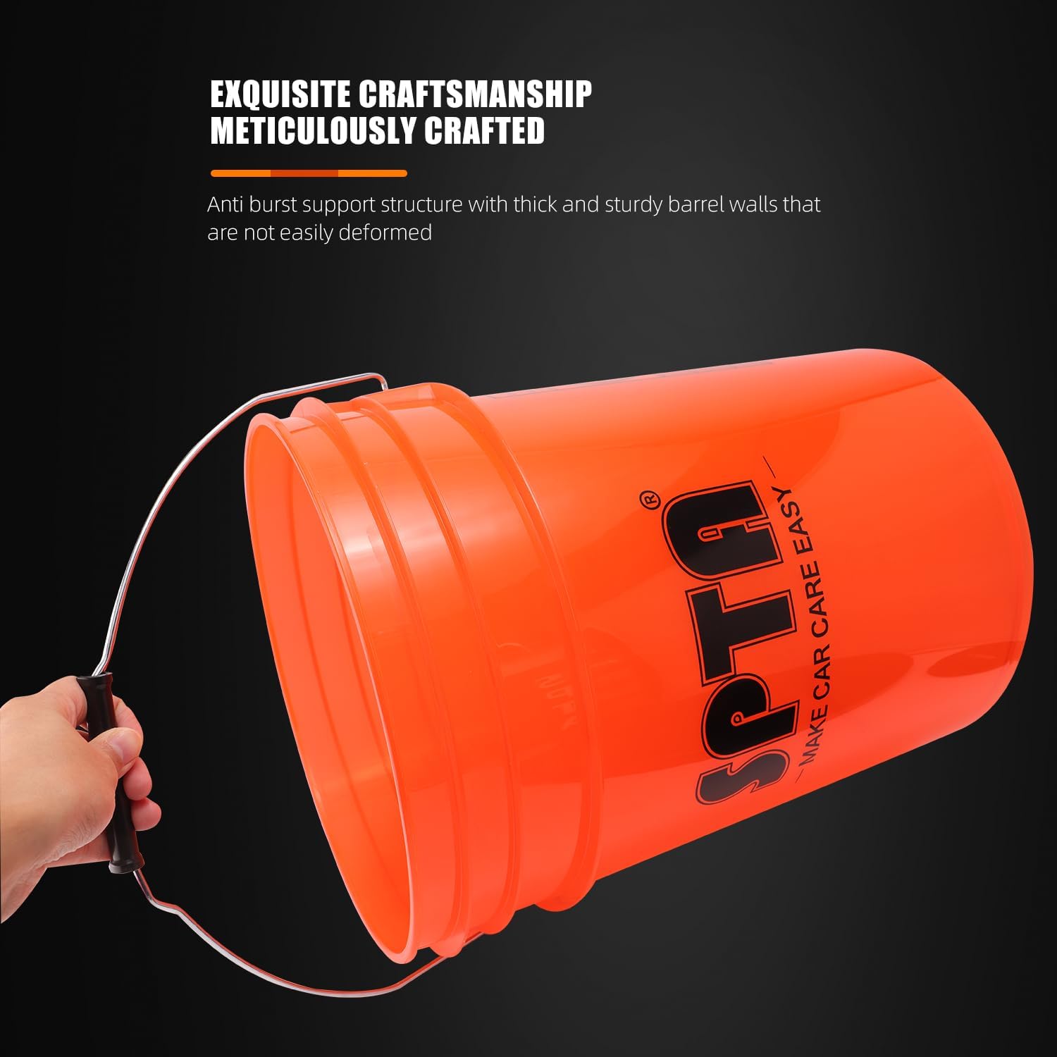 SPTA 33Pcs Car Wash 20L Bucket - Interior Detailing Kit avis et prix
