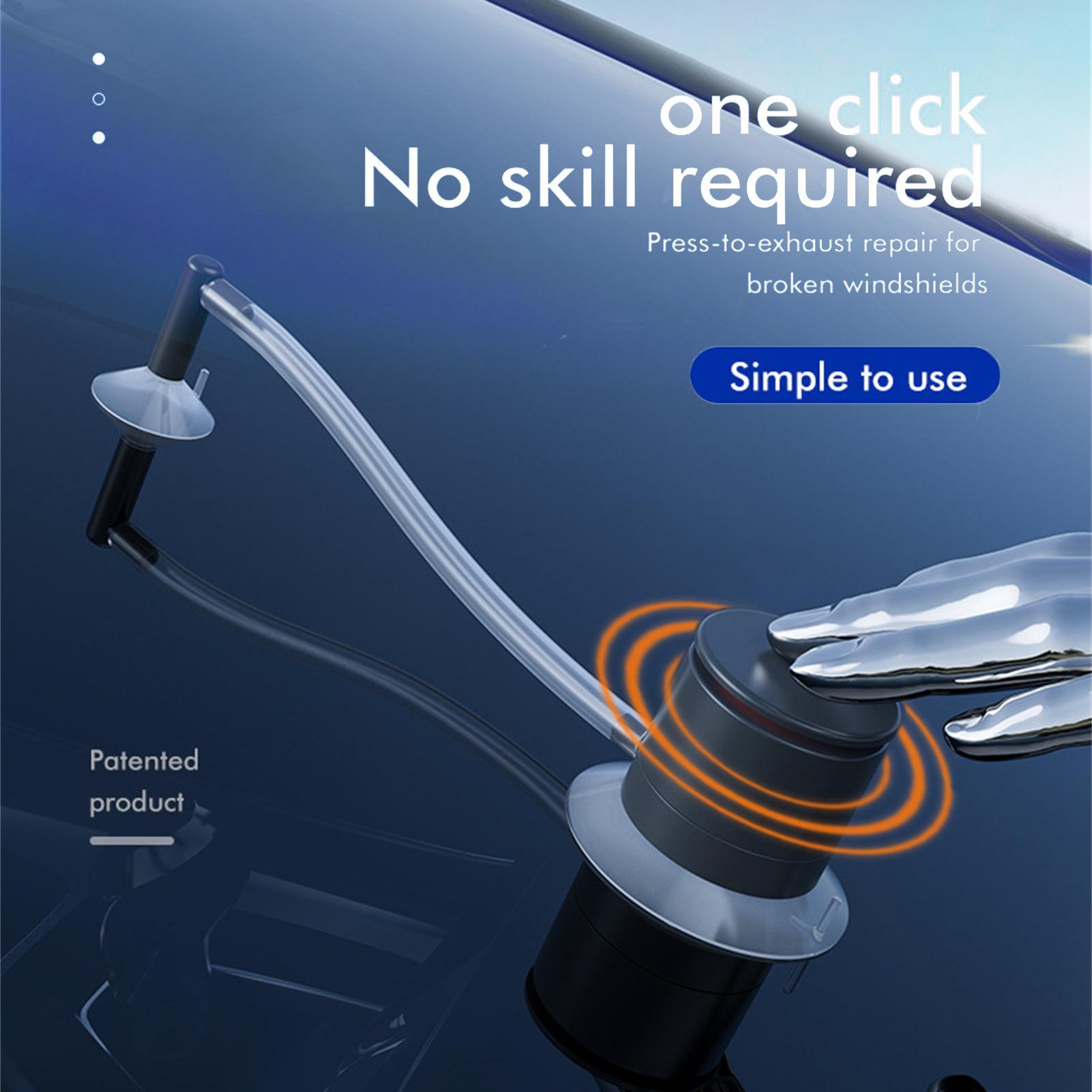 Windshield Repair Kit Automoti - Glass Cleaner Streak avis et prix