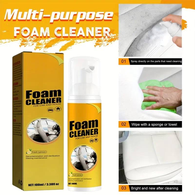 Multi functional foam cleaner  - Leather Cleaner Interior avis et prix