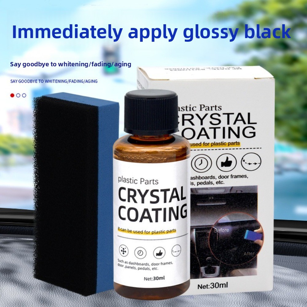 New Durable Crystal Coating Re - Trim Restorer Plastic avis et prix