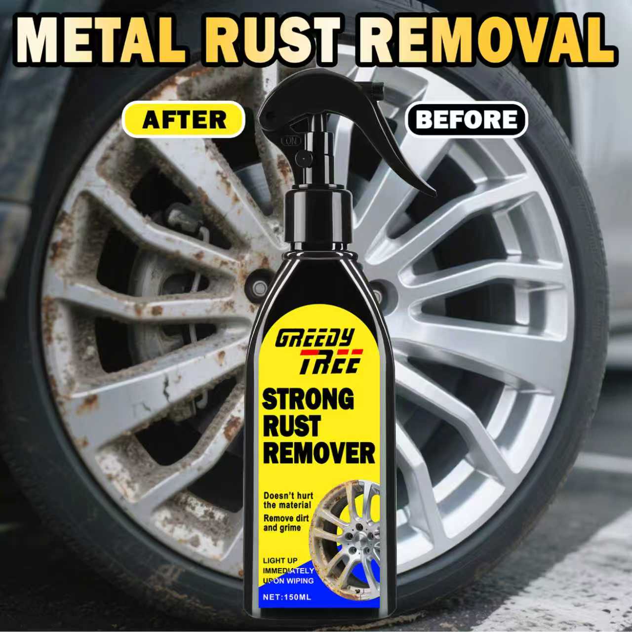 Powerful Car Wheel Cleaner | S - Wheel Cleaner Alloy avis et prix