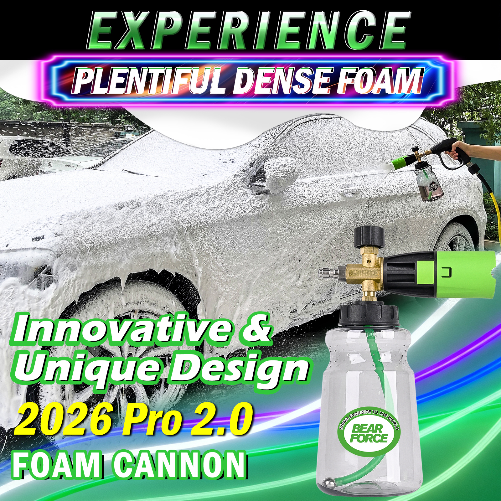 BEAR FORCE Innovative Pressure - Foam Cannon Car Wash avis et prix