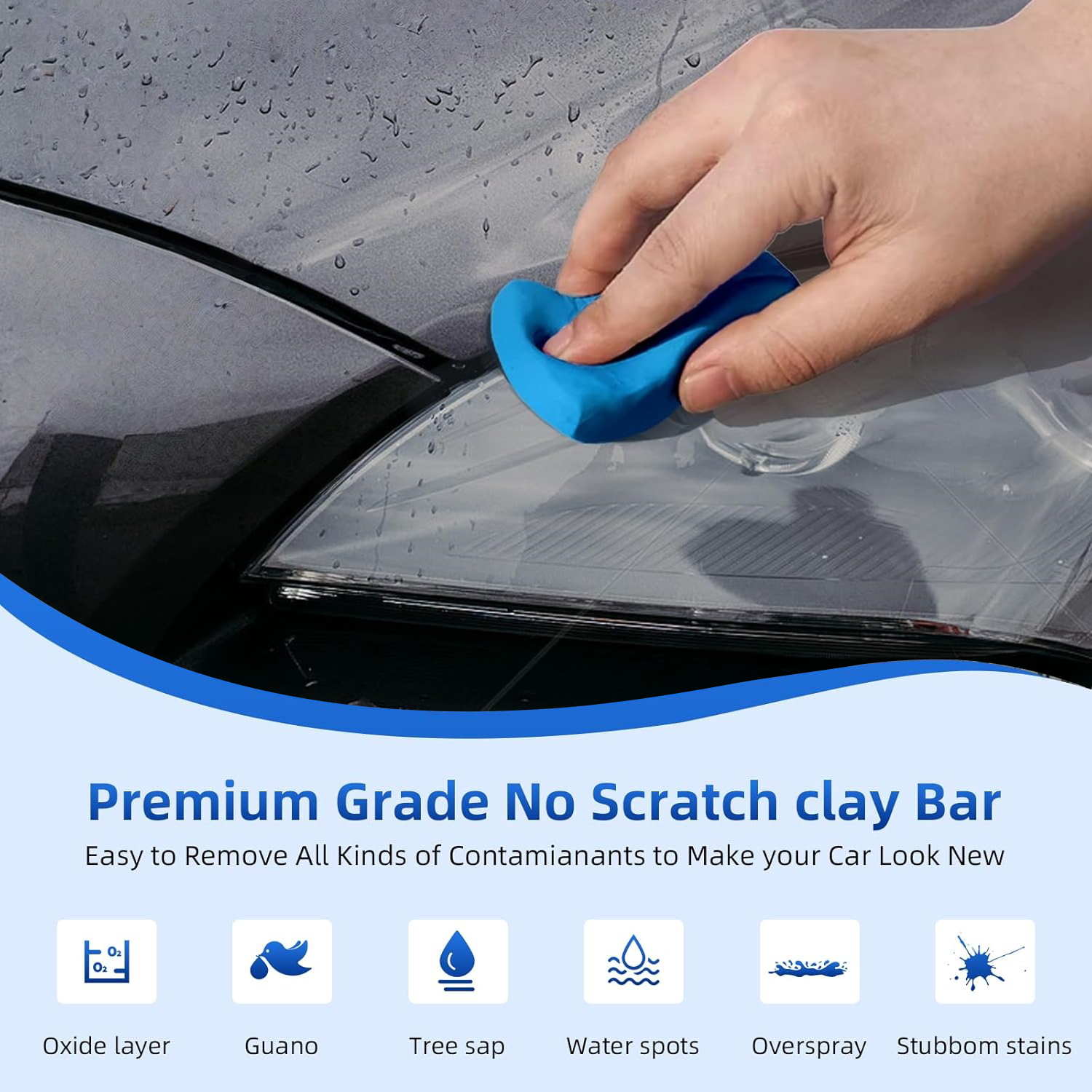 SIKEZHAN Magic Car Clay Bar fo - Clay Bar Lubricant avis et prix