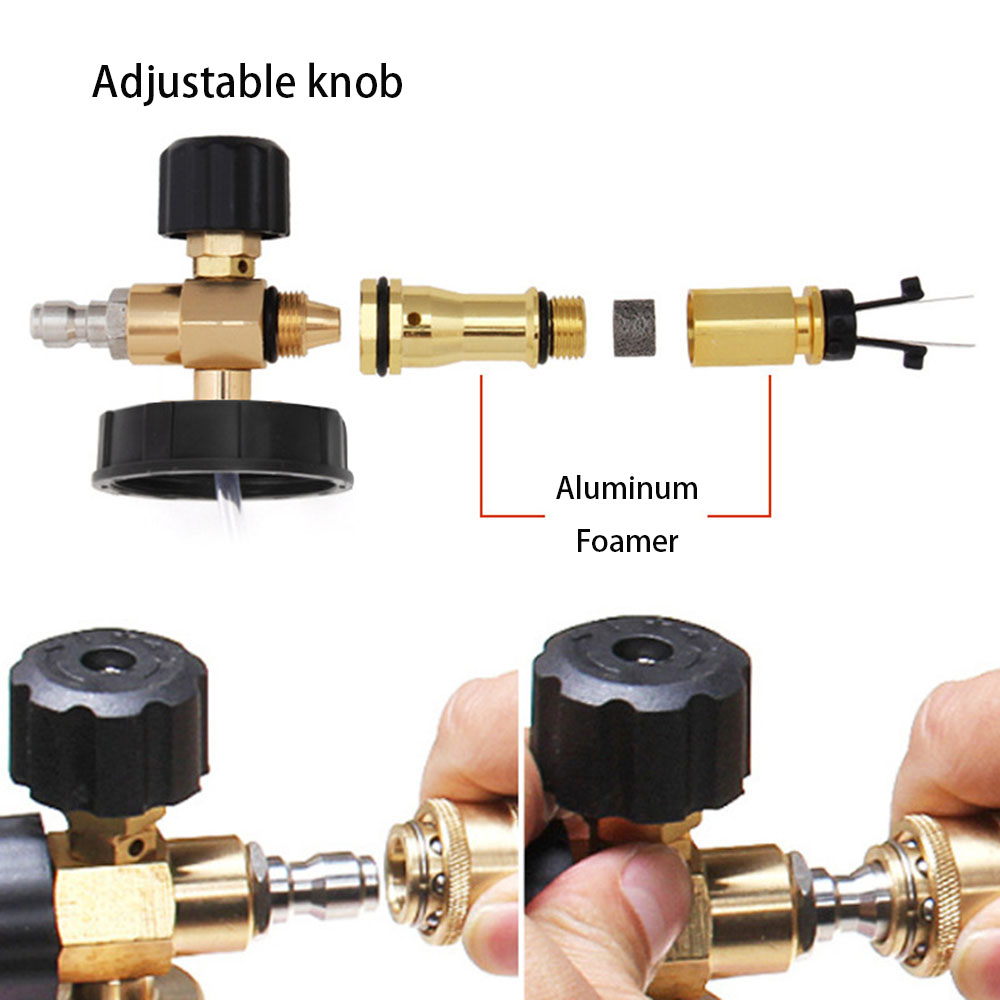 Upgraded Car Washer Snow Foam  - Pressure Washer Foam Gun avis et prix