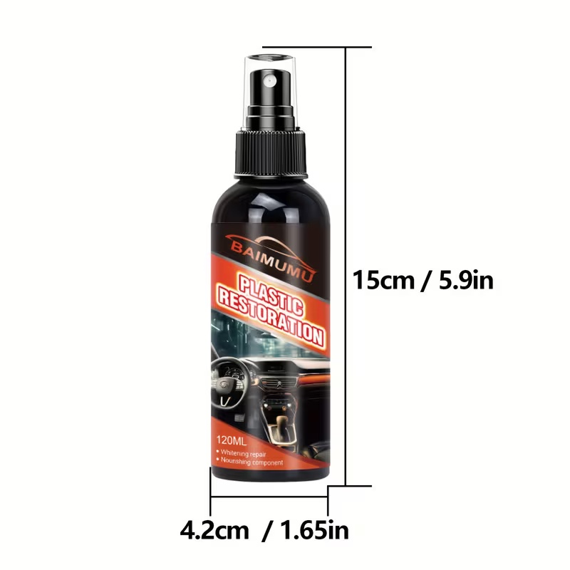 120ml Car Plastic Restorer Spr - Trim Restorer Plastic avis et prix