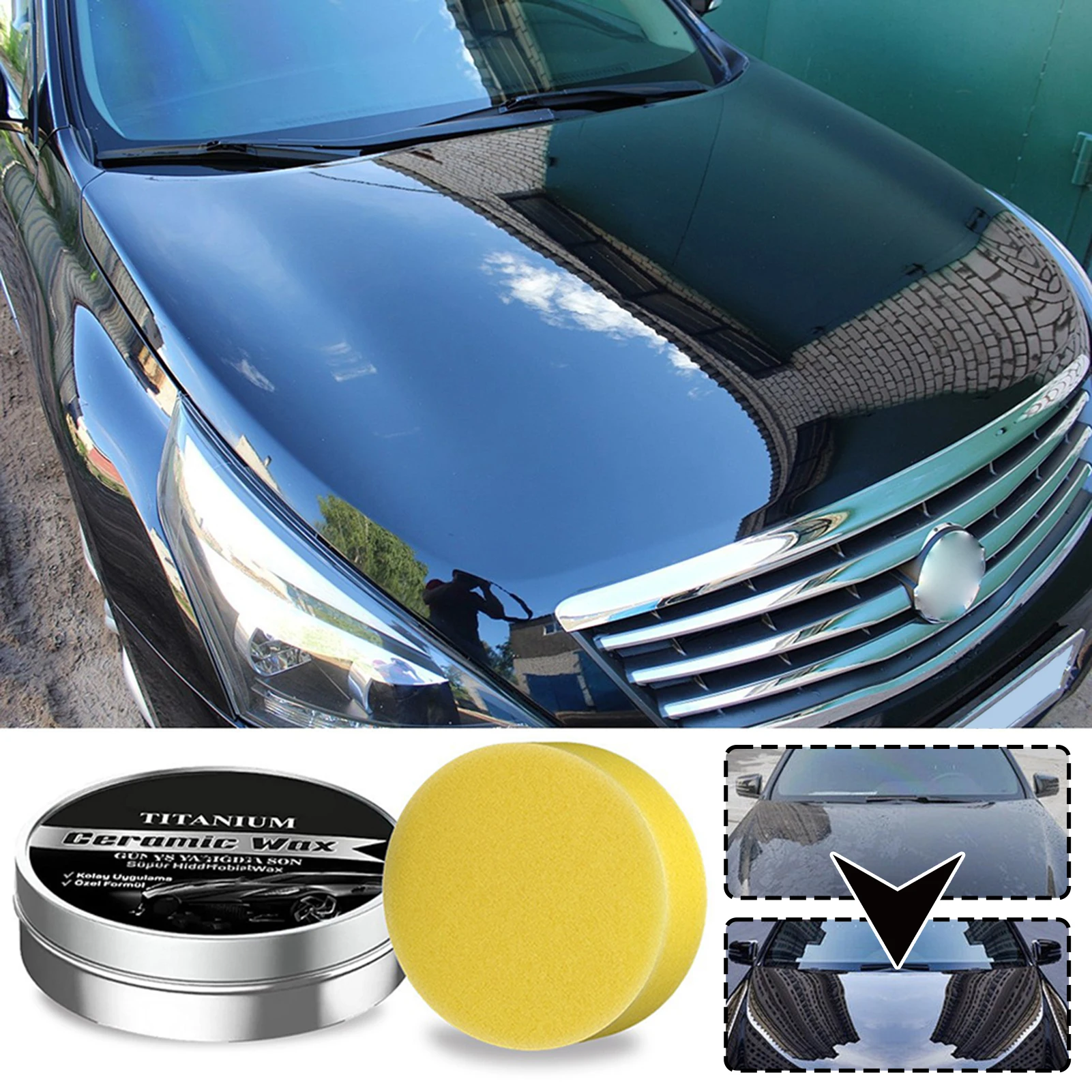 Car Coating Polishing Wax Auto - Car Wax Ceramic Coating avis et prix