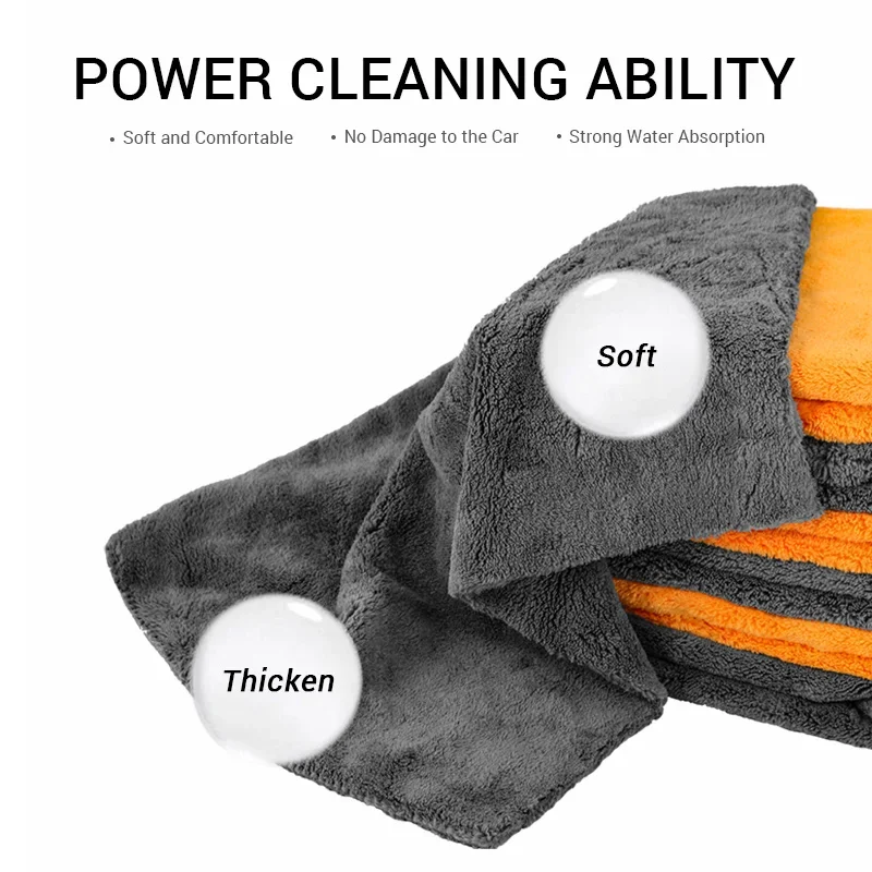 New 1/2/6/9 Packs 300GSM Car T - Microfiber Towel Detailing avis et prix