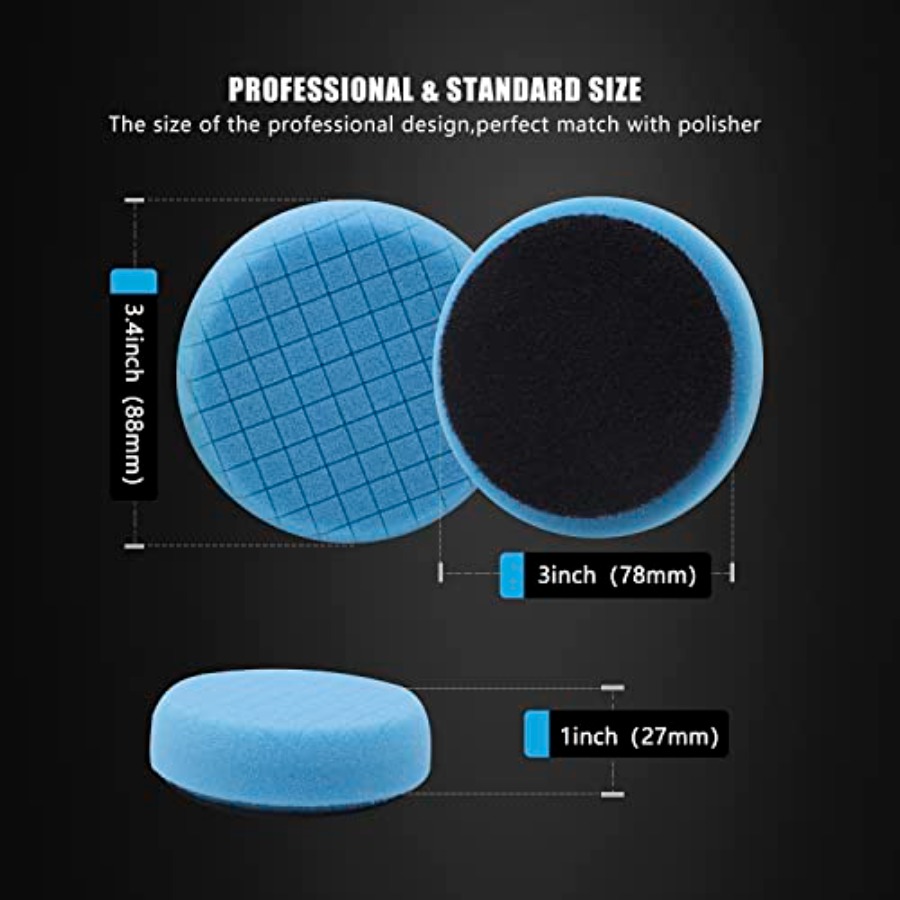20pcs 3inch 80mm Car Foam Poli - Car Cleaning Brush avis et prix