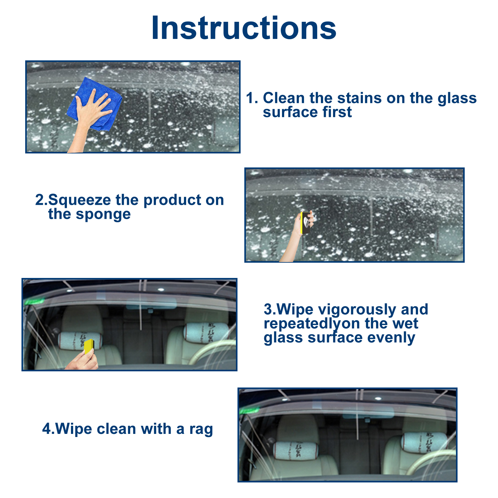 Car Glass Polishing Paste Wind - Car Shampoo Ph avis et prix