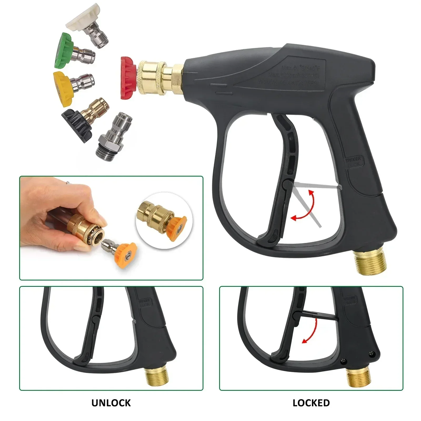 Pressure Washer Gun for Karche - Foam Cannon Car Wash avis et prix