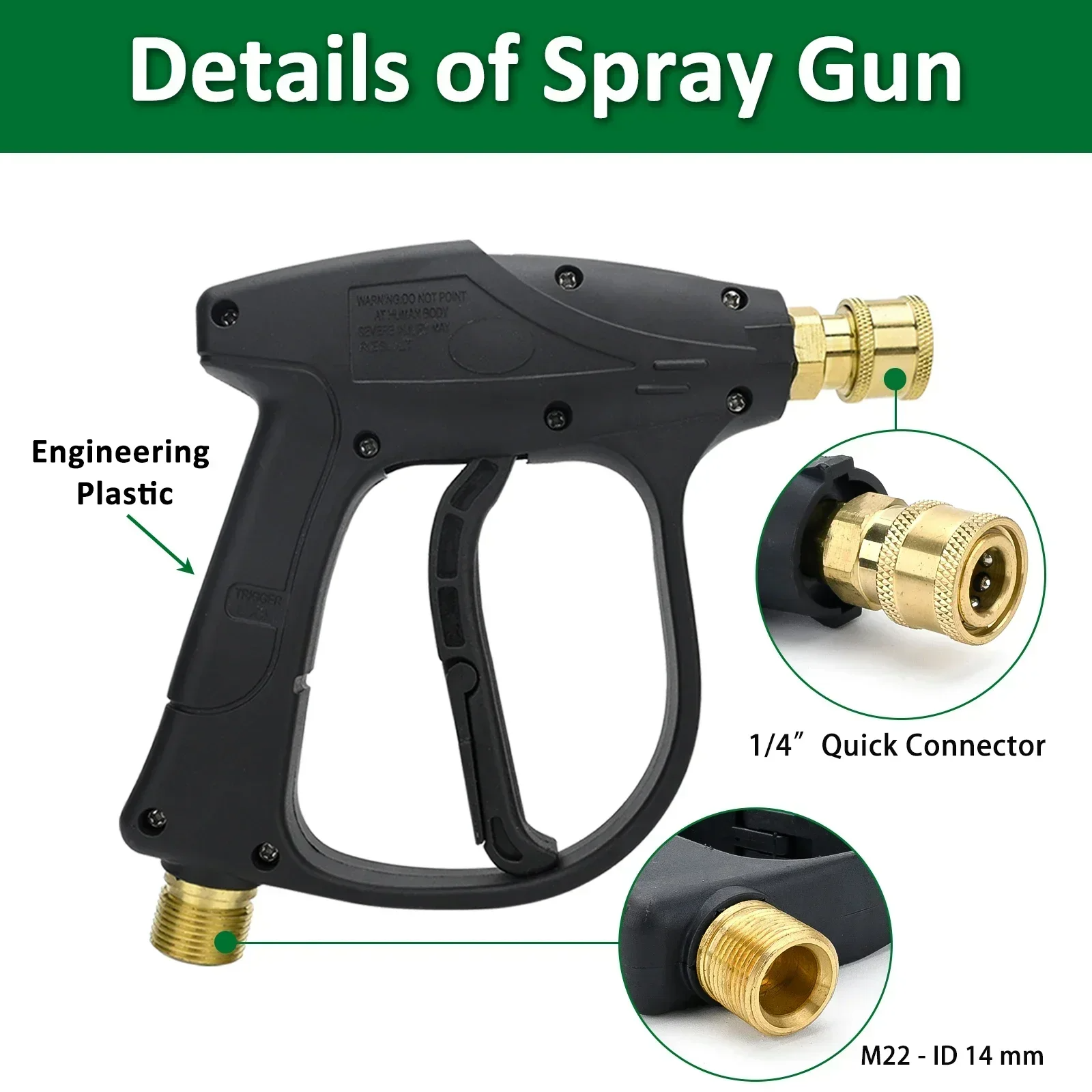 Pressure Washer Gun for Karche - Foam Cannon Car Wash avis et prix